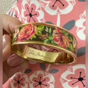 Vera Bradley Gold and Floral Bracelet